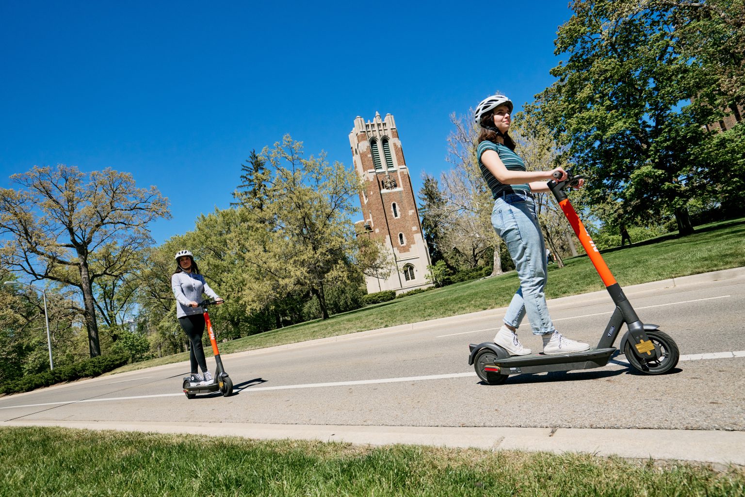 SPIN escooters generate heavy use in 2021 MSU Innovation Center